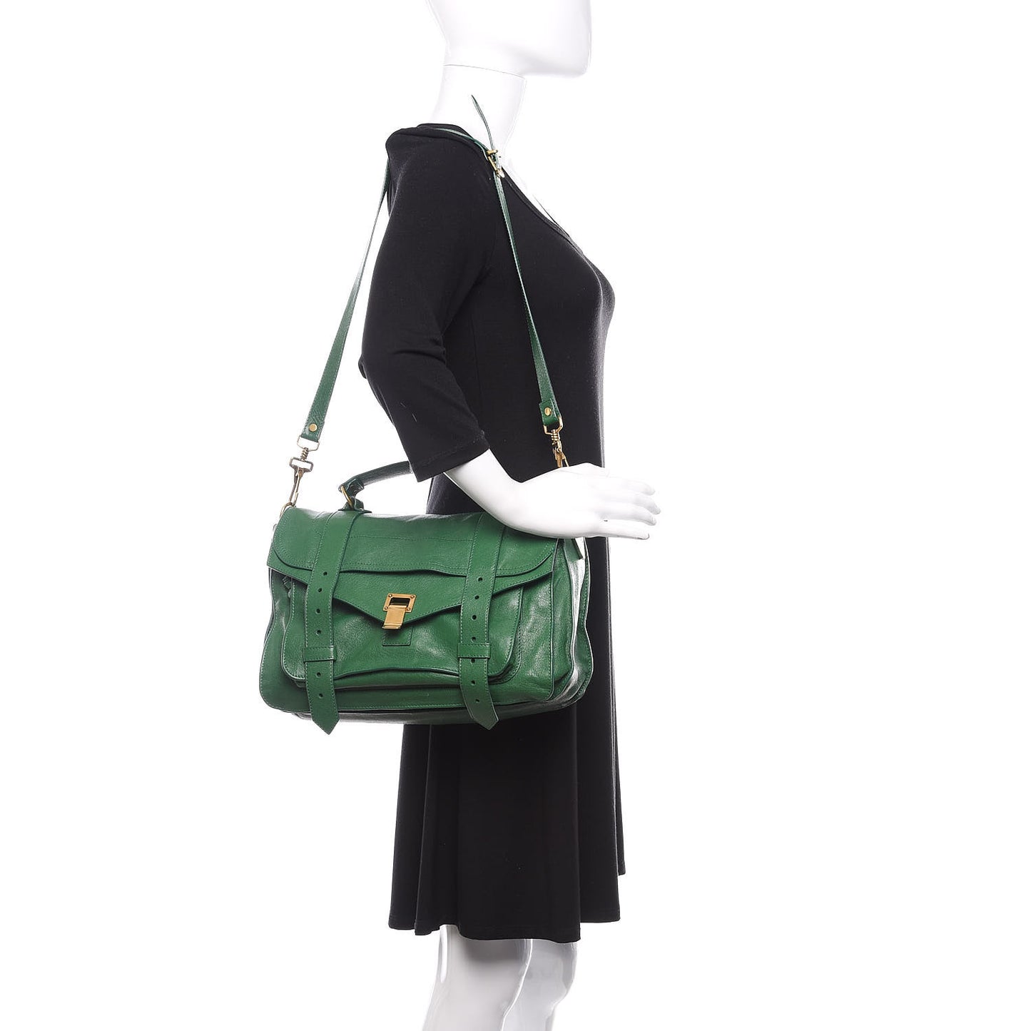 Lambskin Medium PS1 Satchel Watermelon