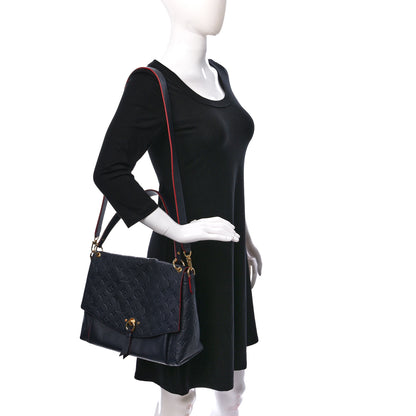 Louis Vuitton Empreinte Blanche MM Marine Rouge 2 of 9
