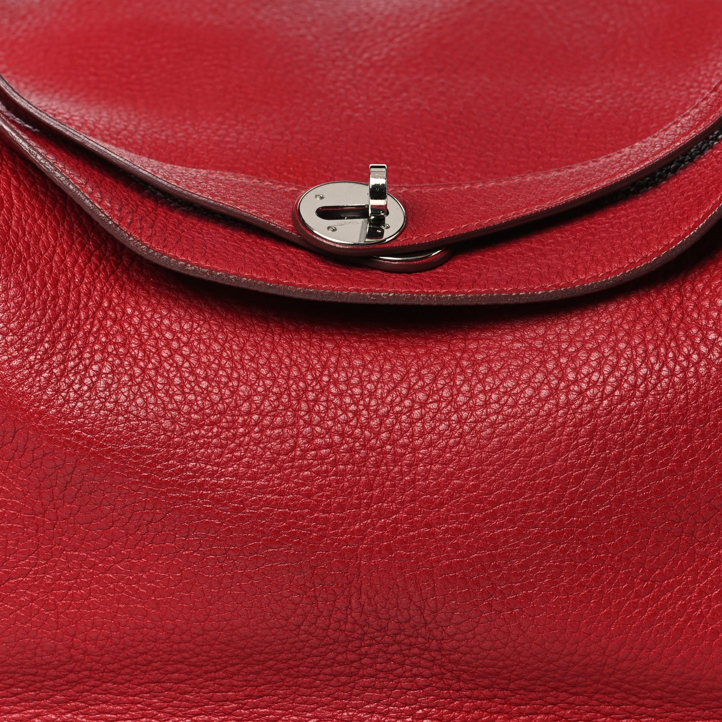 Taurillon Clemence Lindy 34 Rouge Garance