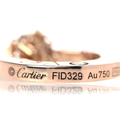 Cartier 18K Pink Gold Diamond LOVE Bracelet 4 of 8