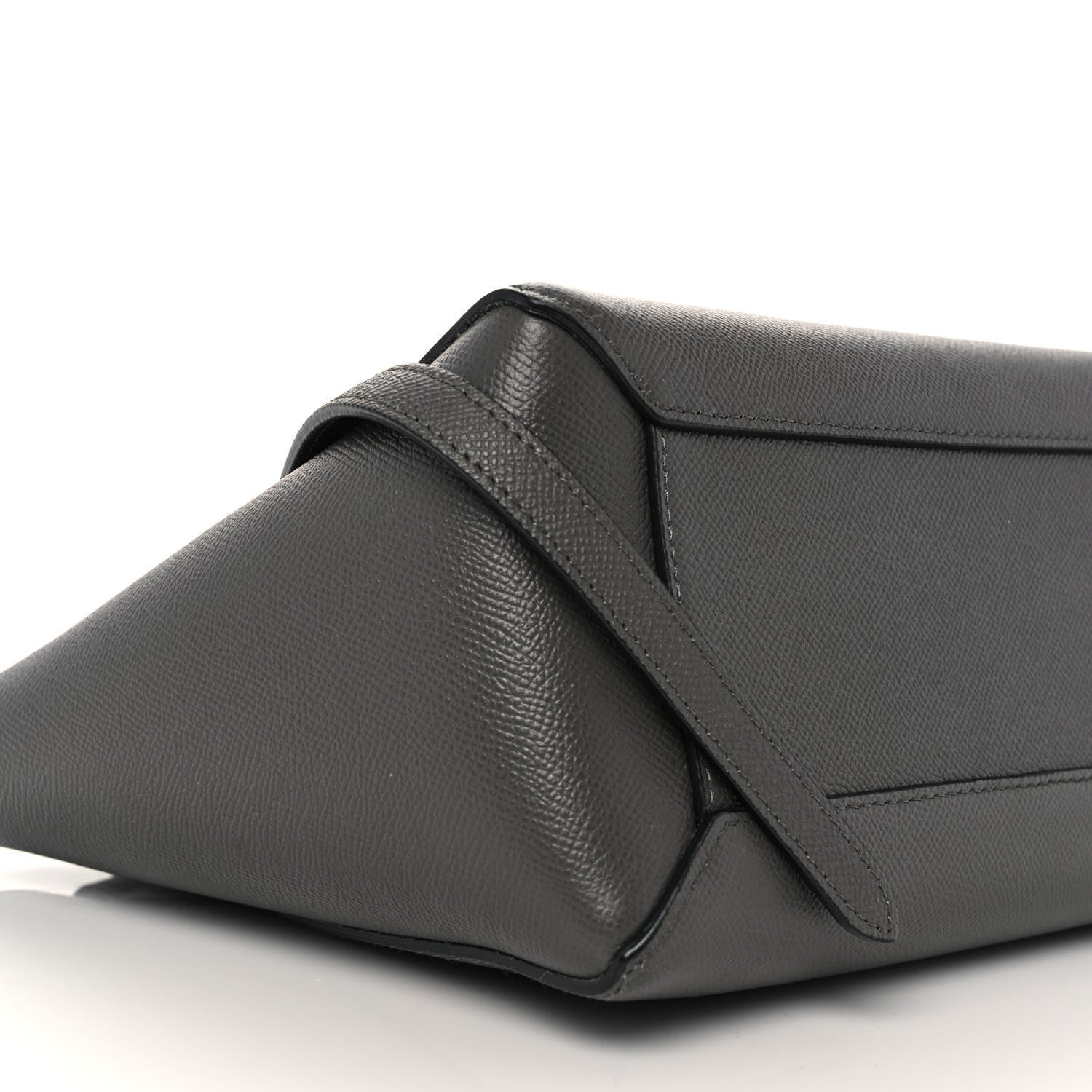 Celine Grained Calfskin Micro Belt Bag Grey 8 of 9