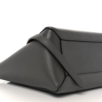 Celine Grained Calfskin Micro Belt Bag Grey 8 of 9