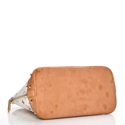 Louis Vuitton Monogram Multicolor Alma White 4 of 13
