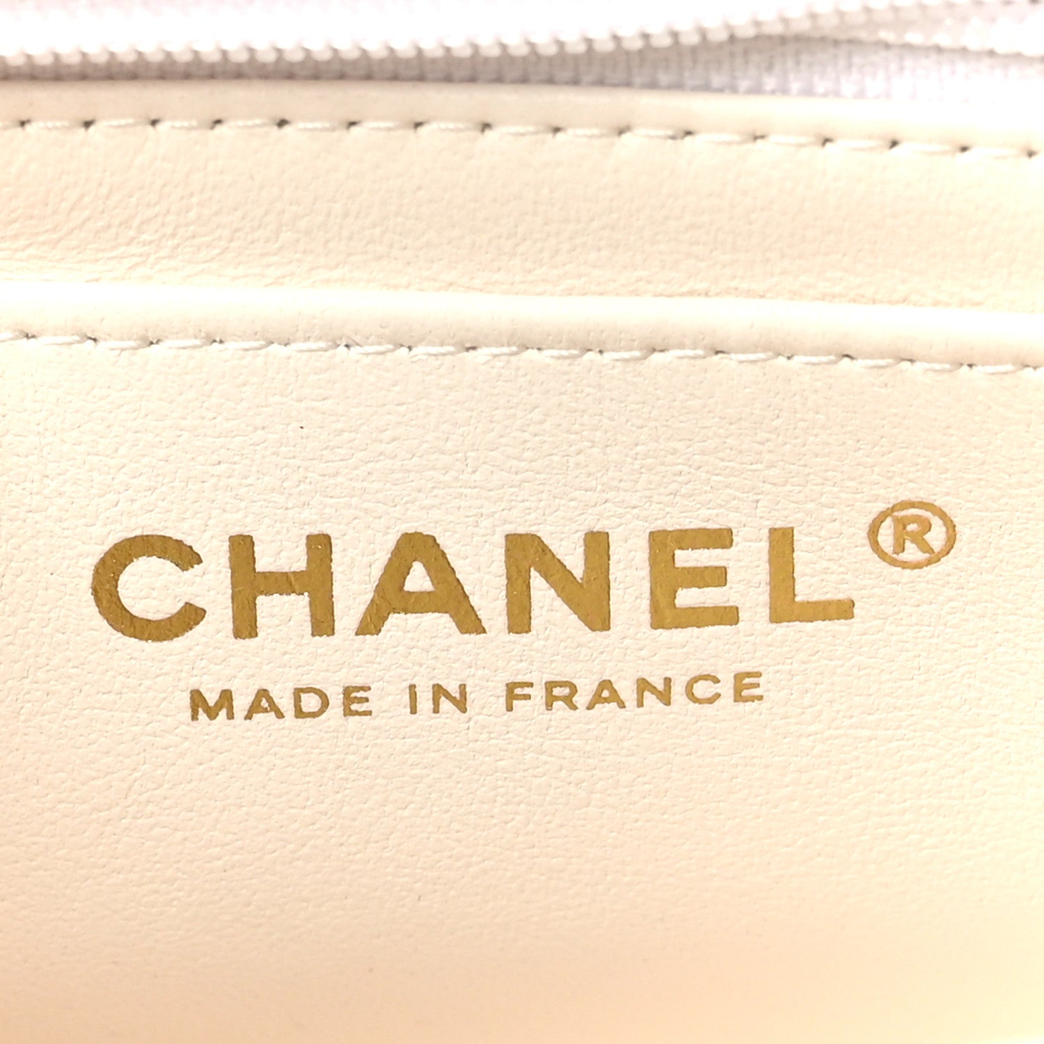 Chanel Lambskin Resin Crystal Square Quilted Monacoco Mini Square Flap White 7 of 10