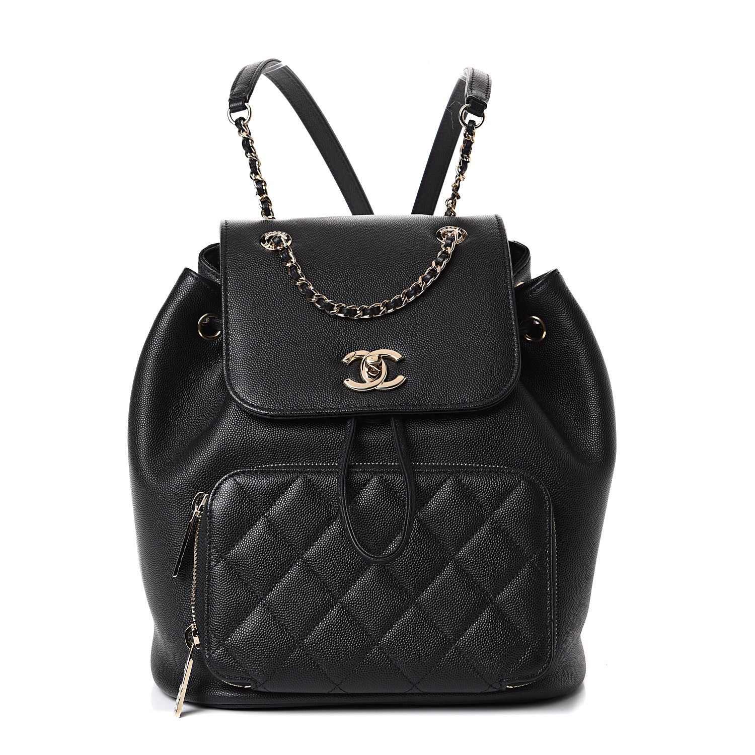 Chanel Caviar Quilted Business Affinity Backpack Black 1 of 12
