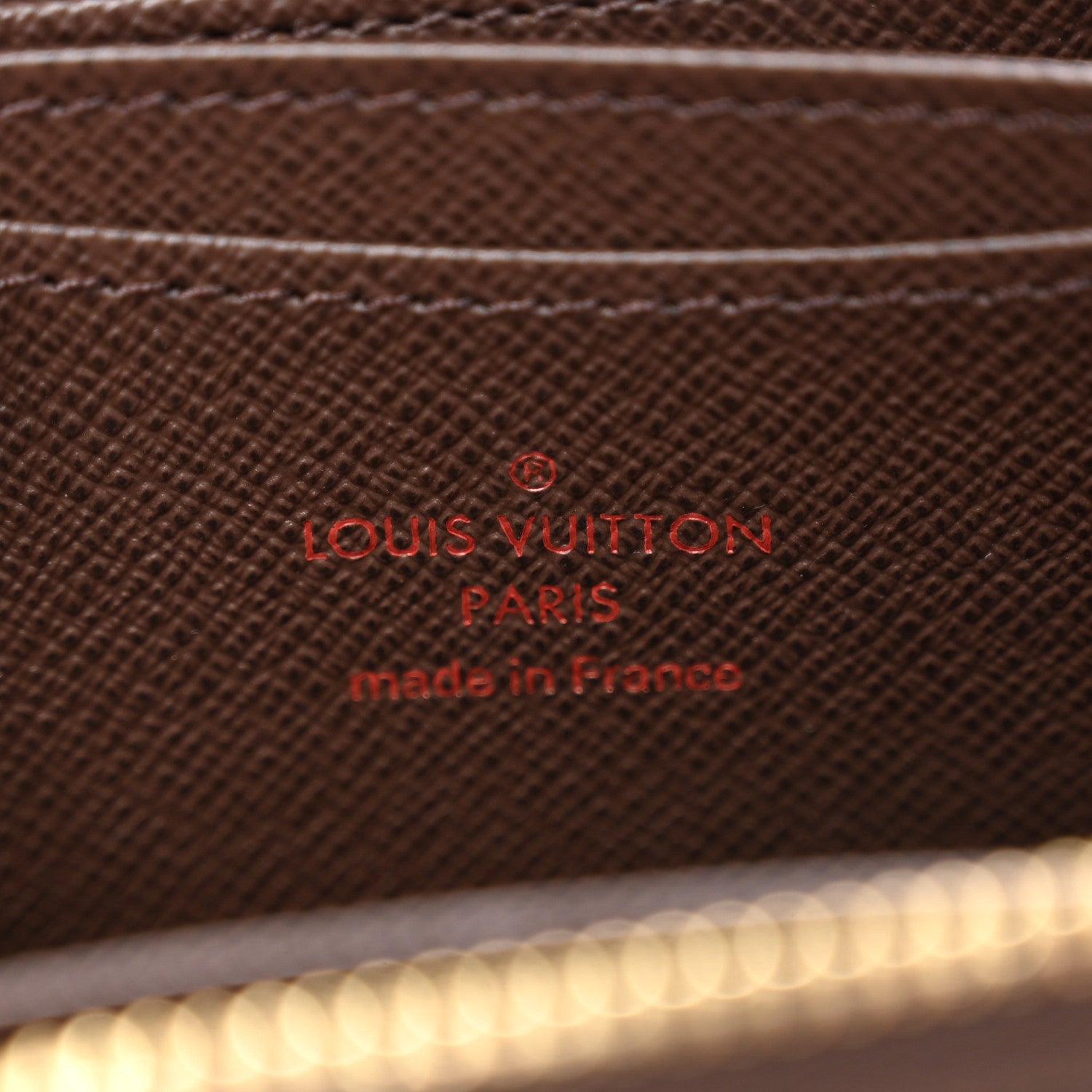 Louis Vuitton Damier Ebene Zippy Coin Purse 6 of 9