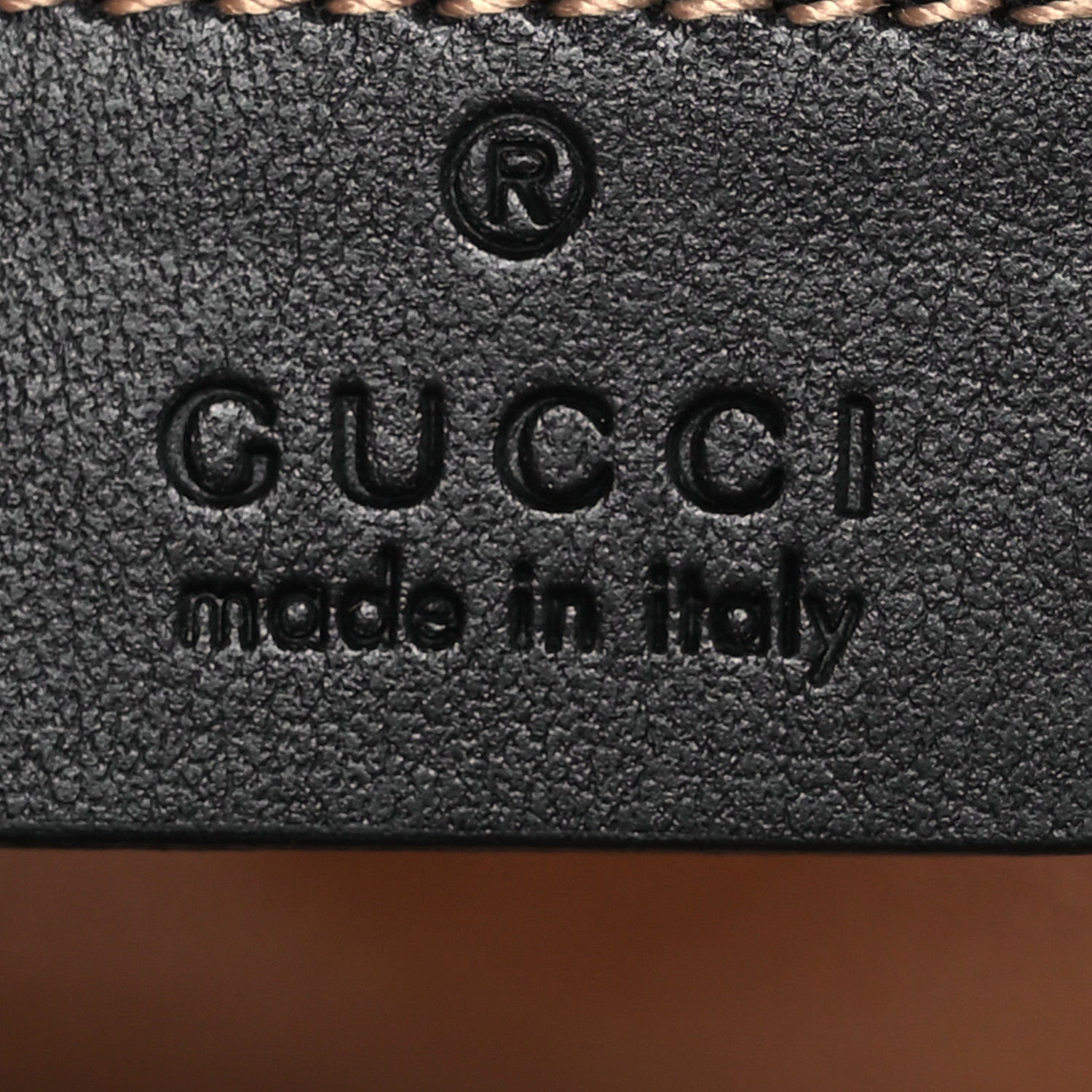 Gucci Calfskin Matelasse Small GG Marmont Chain Shoulder Bag Black 7 of 14