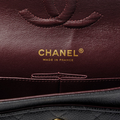 Chanel Caviar Quilted Medium Double Flap Black 7 of 9