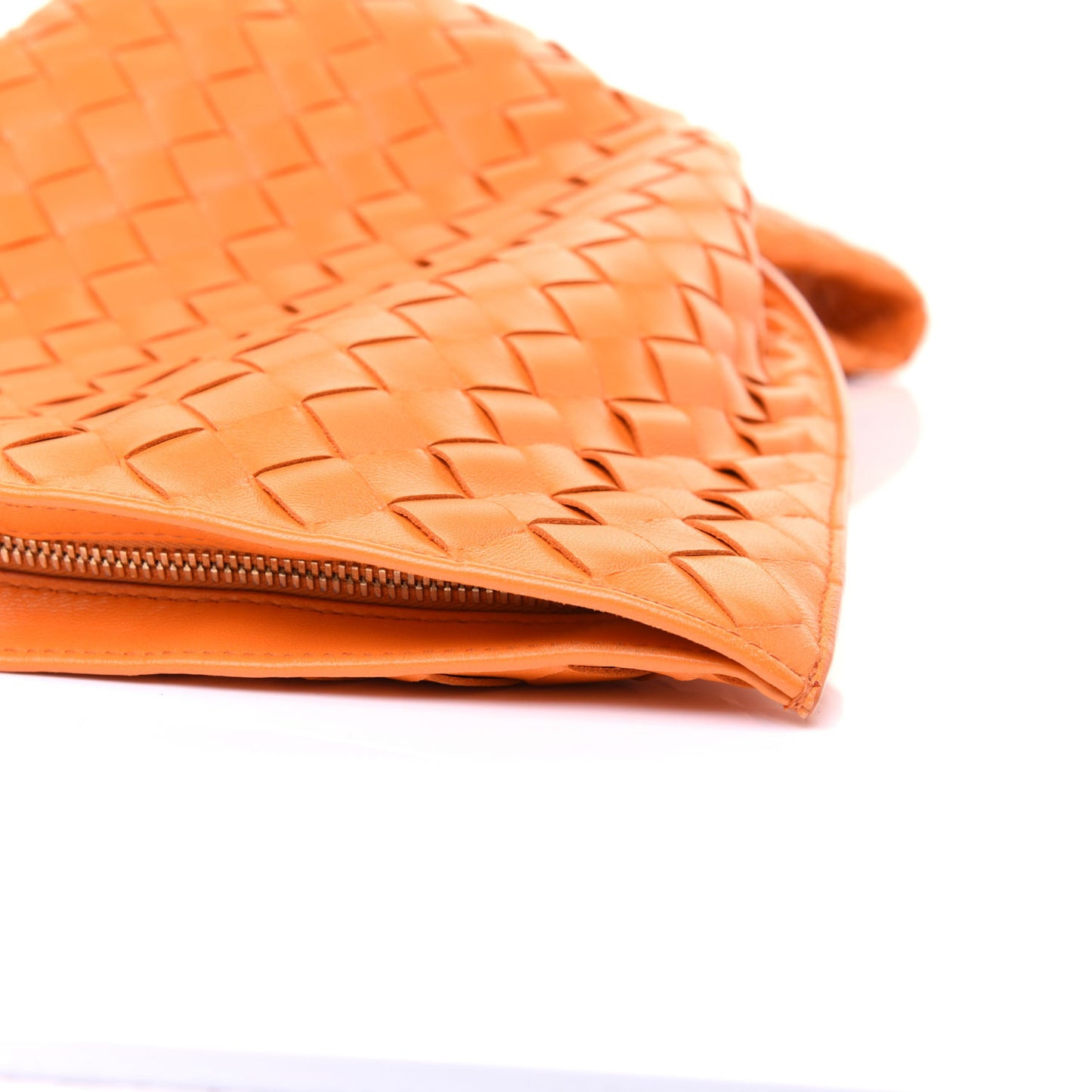 Nappa Intrecciato BV Twist Orange