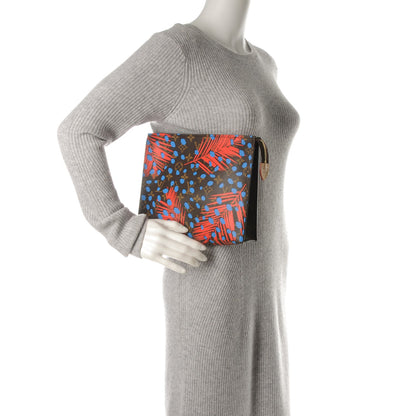 Louis Vuitton Monogram Jungle Dots Toiletry Pouch 26 Coquelicot Denim 2 of 7