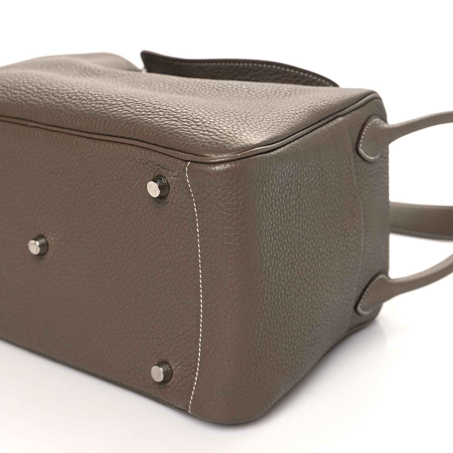 Hermes Taurillon Clemence Lindy 30 Etoupe 10 of 10