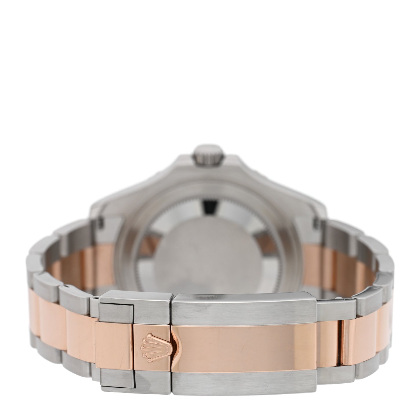 Stainless Steel 18K Everose Gold 37mm Yacht-Master Watch Black 268621