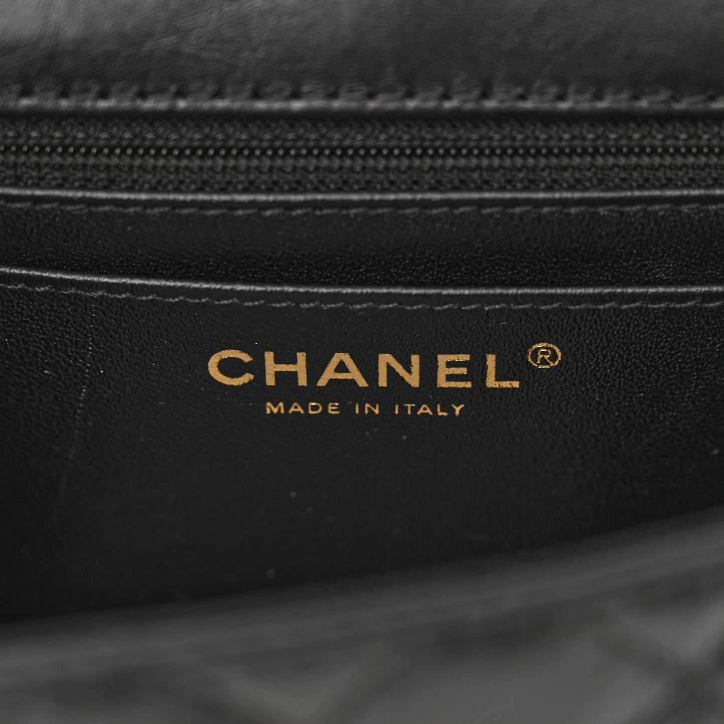 Aged Calfskin Quilted 2.55 Reissue Mini Flap Black