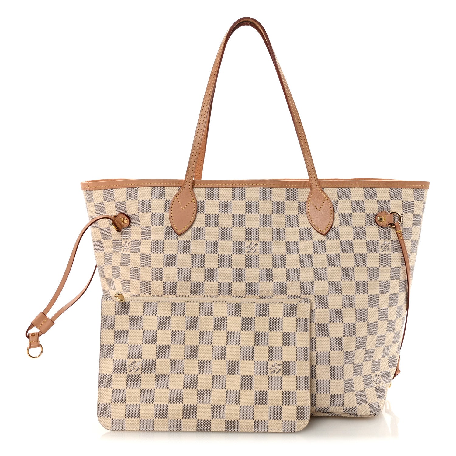 Louis Vuitton Damier Azur Neo Neverfull MM 3 of 10