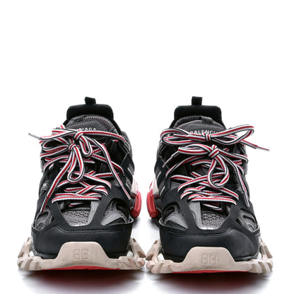 Balenciaga Mesh Nylon Womens Track Sneakers 39 Black Gris 2 of 8