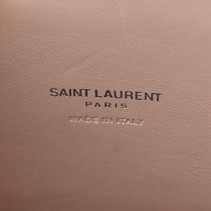 Saint Laurent Calfskin Crocodile Embossed Baby Sac De Jour Rose Antic 8 of 18