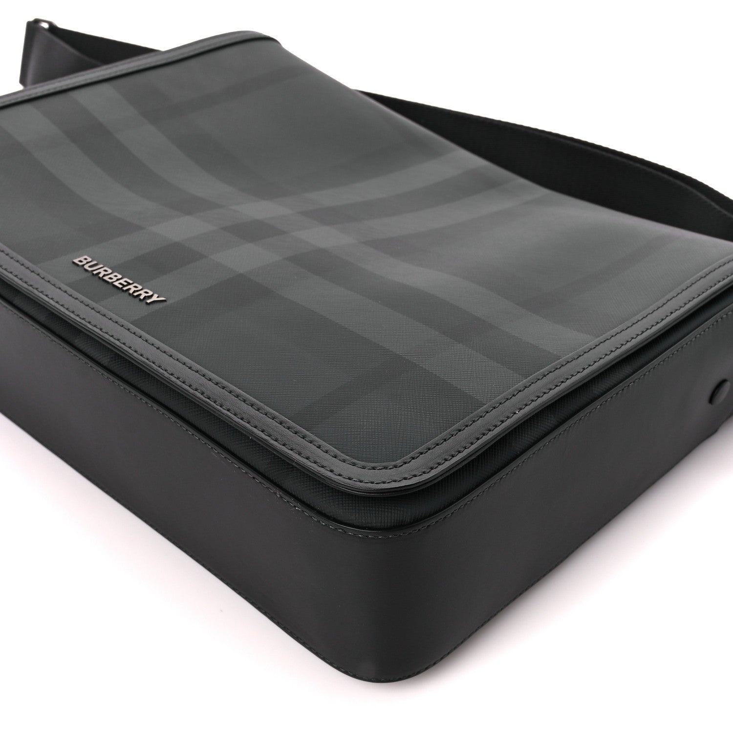 Burberry London Check Alfred Messenger Charcoal 11 of 11