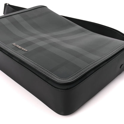 Burberry London Check Alfred Messenger Charcoal 11 of 11