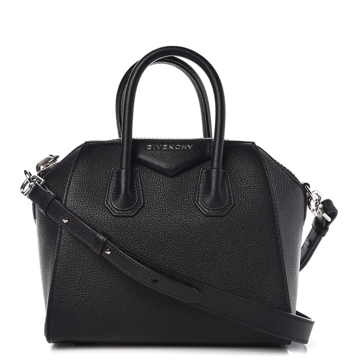 Givenchy Sugar Goatskin Mini Antigona Black 1 of 11