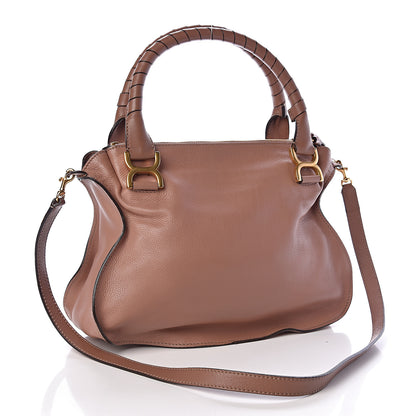 Chloe Calfskin Medium Marcie Satchel Nude 4 of 12