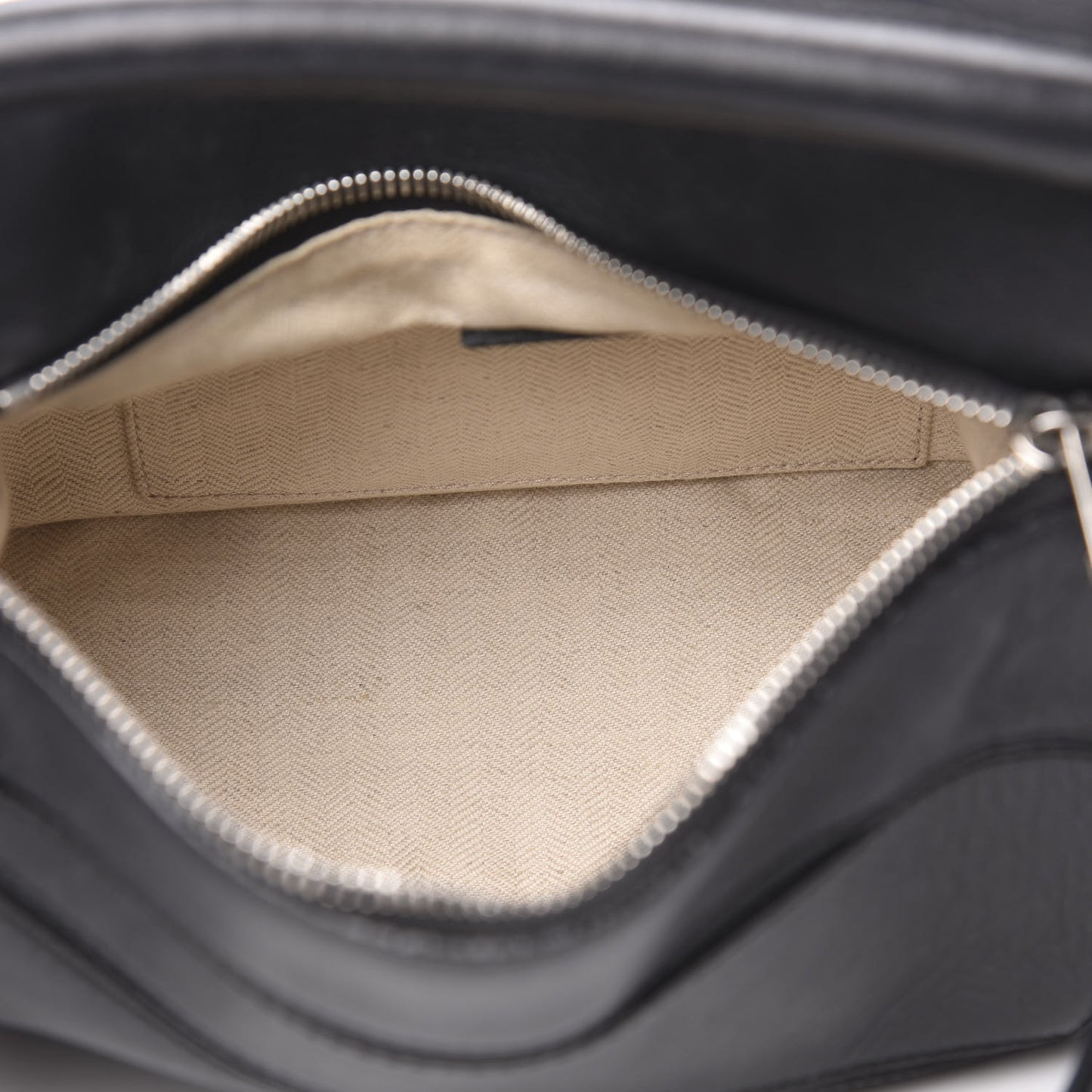 Calfskin Small Puzzle Bag Black