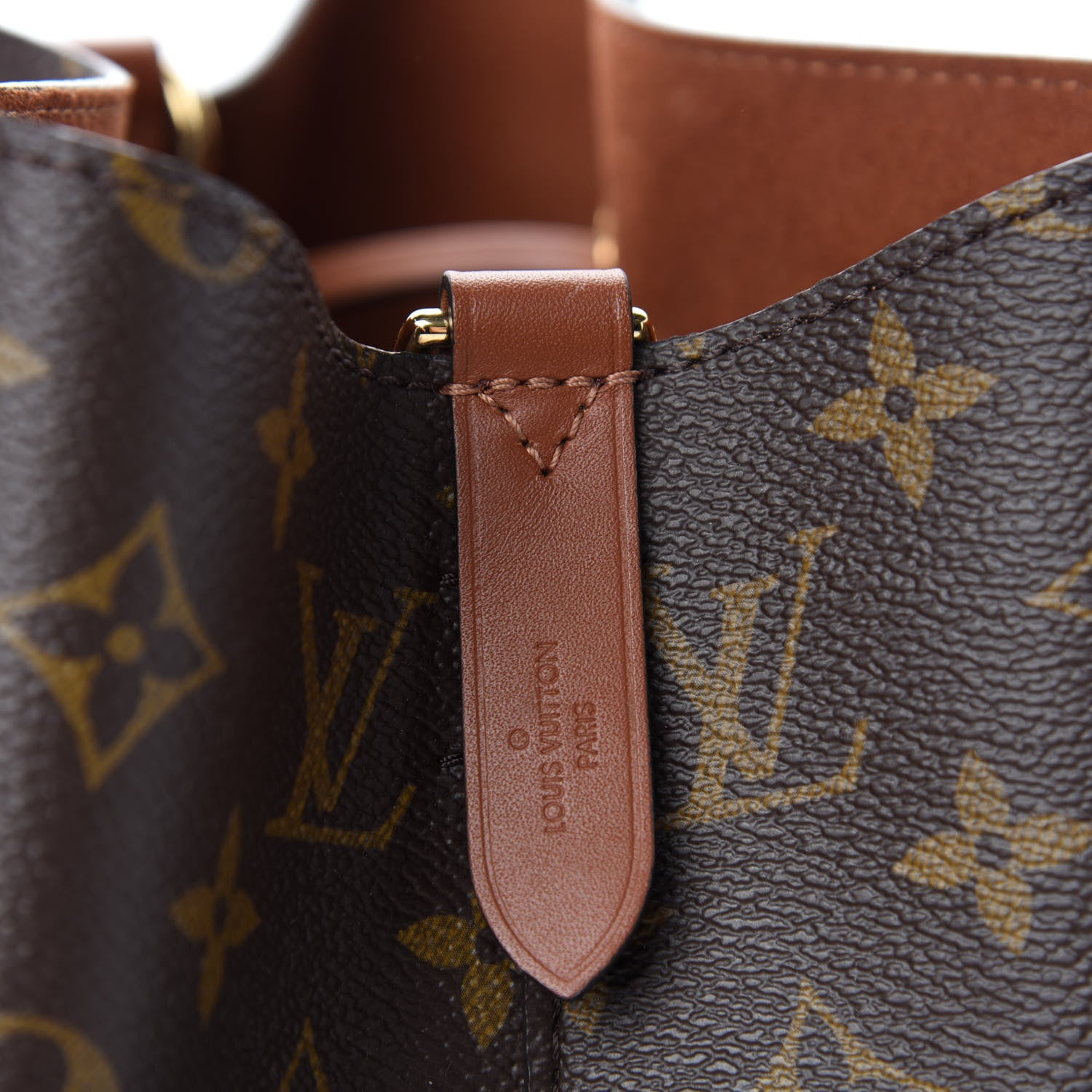 Louis Vuitton Monogram Neonoe MM Caramel 8 of 9