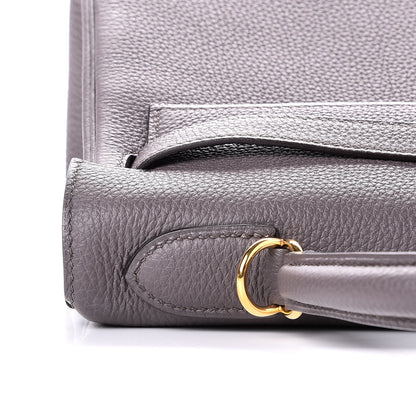 Hermes Togo Kelly Retourne 32 Etain 12 of 34