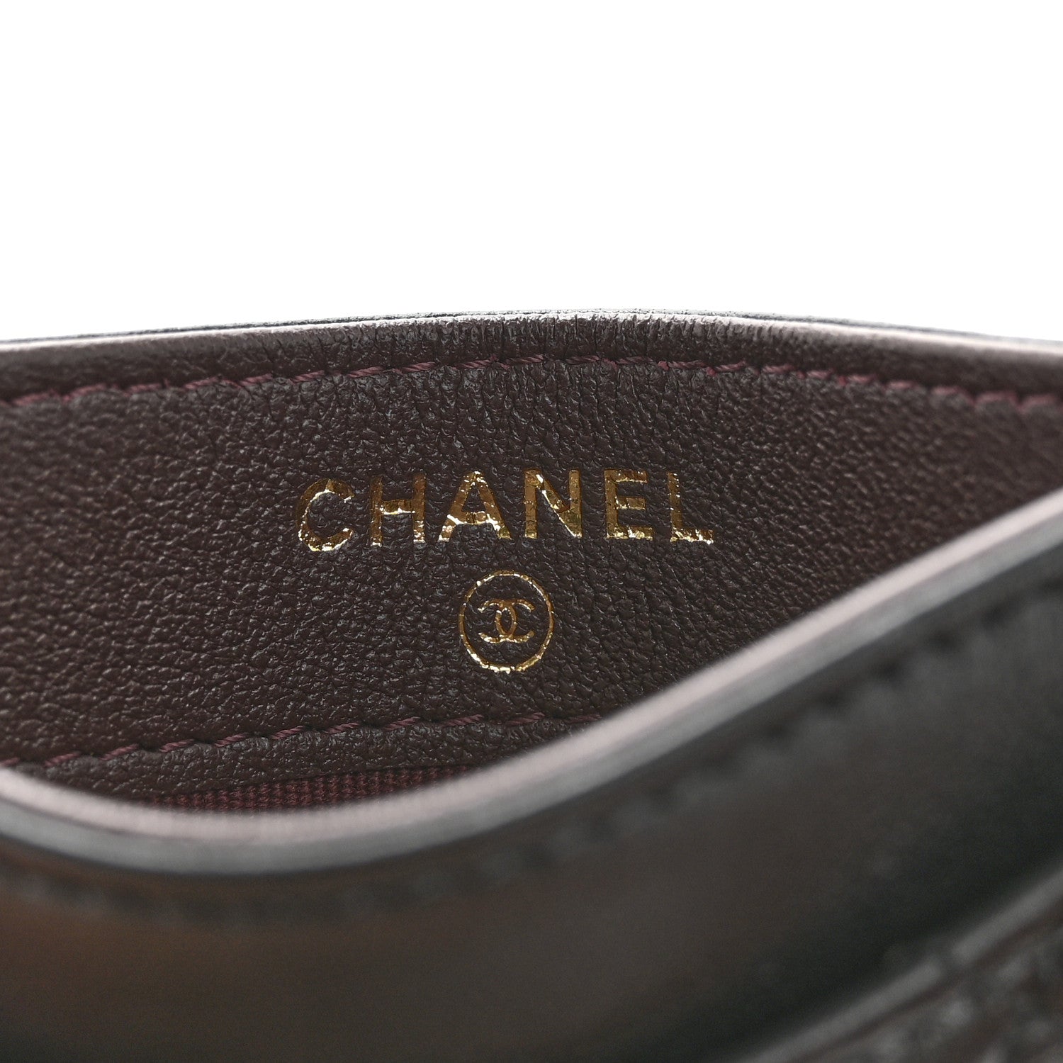 Chanel Lambskin Quilted Card Holder Black 6 of 8