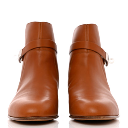 Hermes Calfskin Neo Low Boots 40 Natural 2 of 12