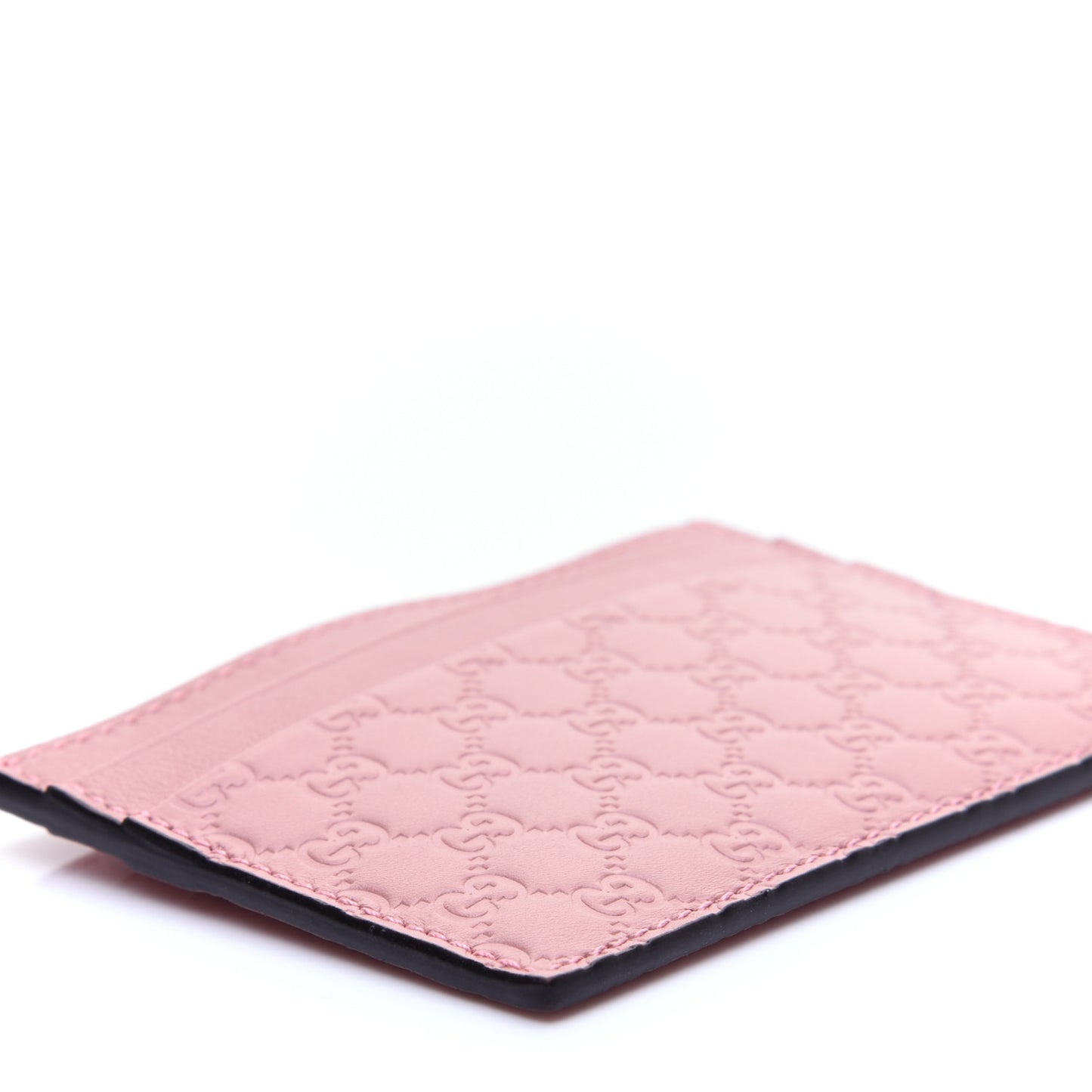 Microguccissima Card Holder Soft Pink
