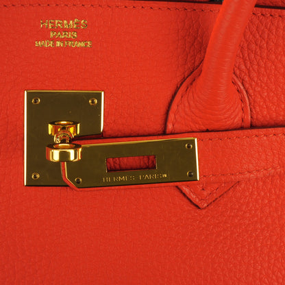 Hermes Togo Birkin 35 Capucine 8 of 24