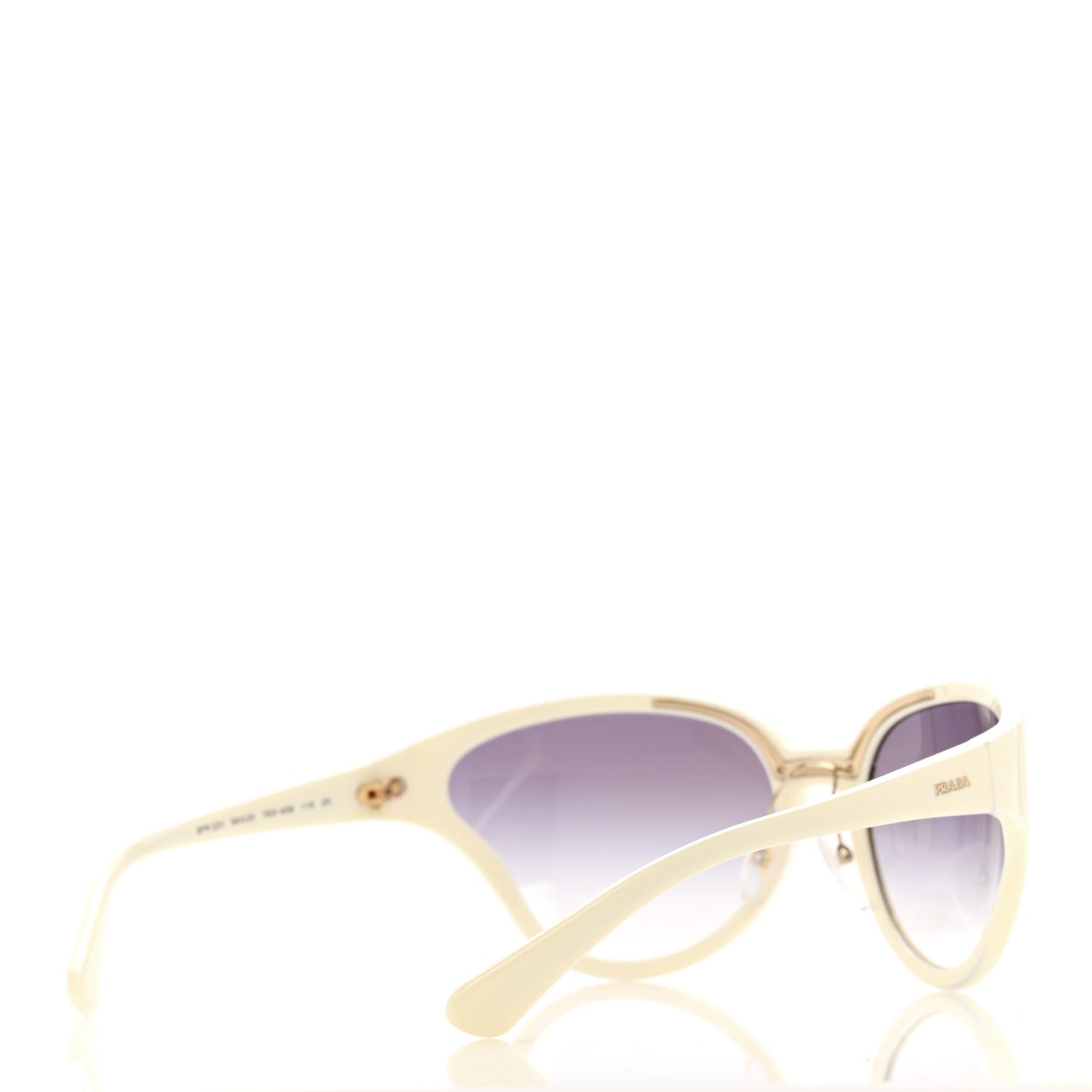 Acetate Sunglasses SPR 22V White