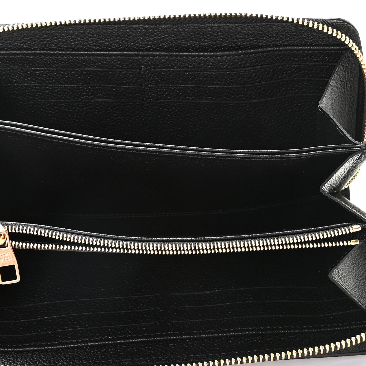 Louis Vuitton Empreinte Vosges Zippy Wallet Black 8 of 8