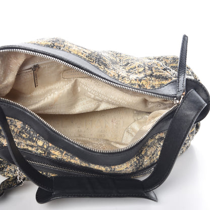 Chanel Tweed Lambskin Shoulder Bag Black 5 of 16