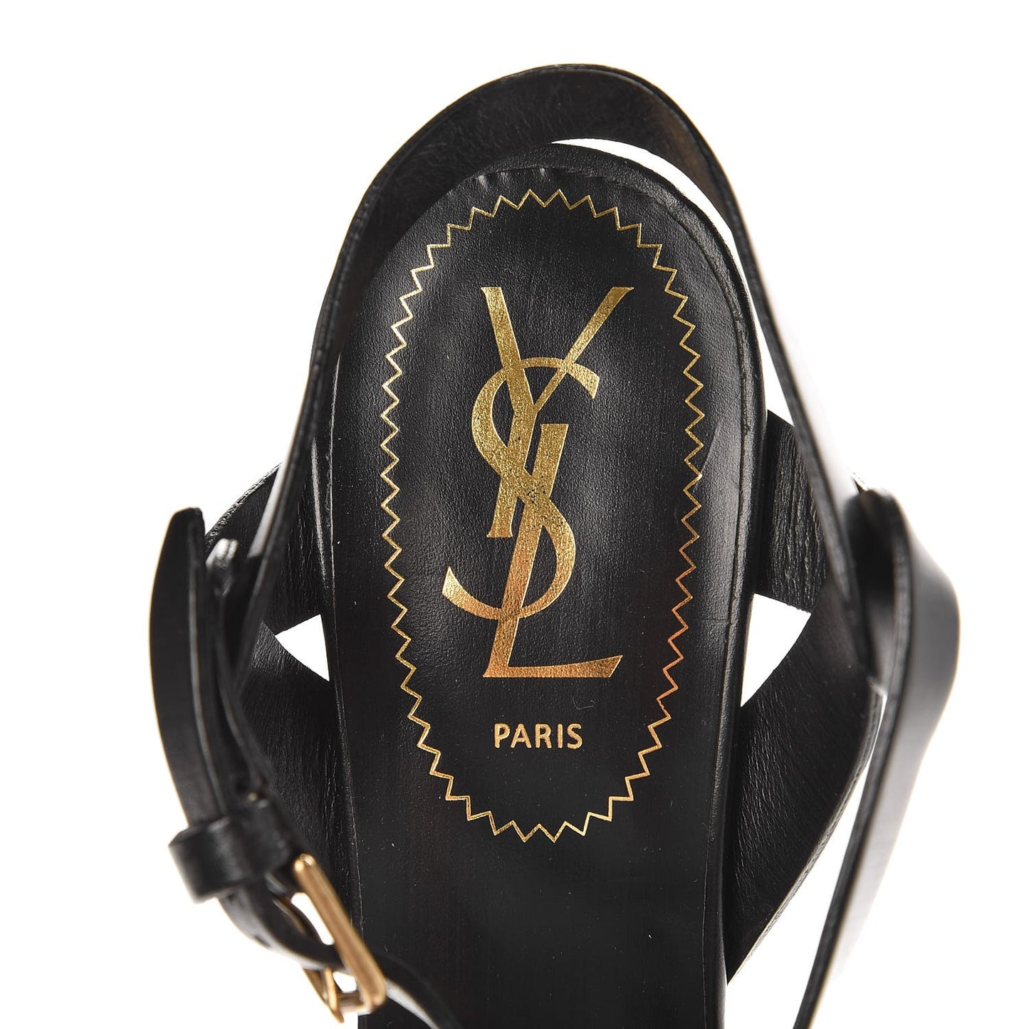 Patent Tribute 75 Platform Sandals 36.5 Black