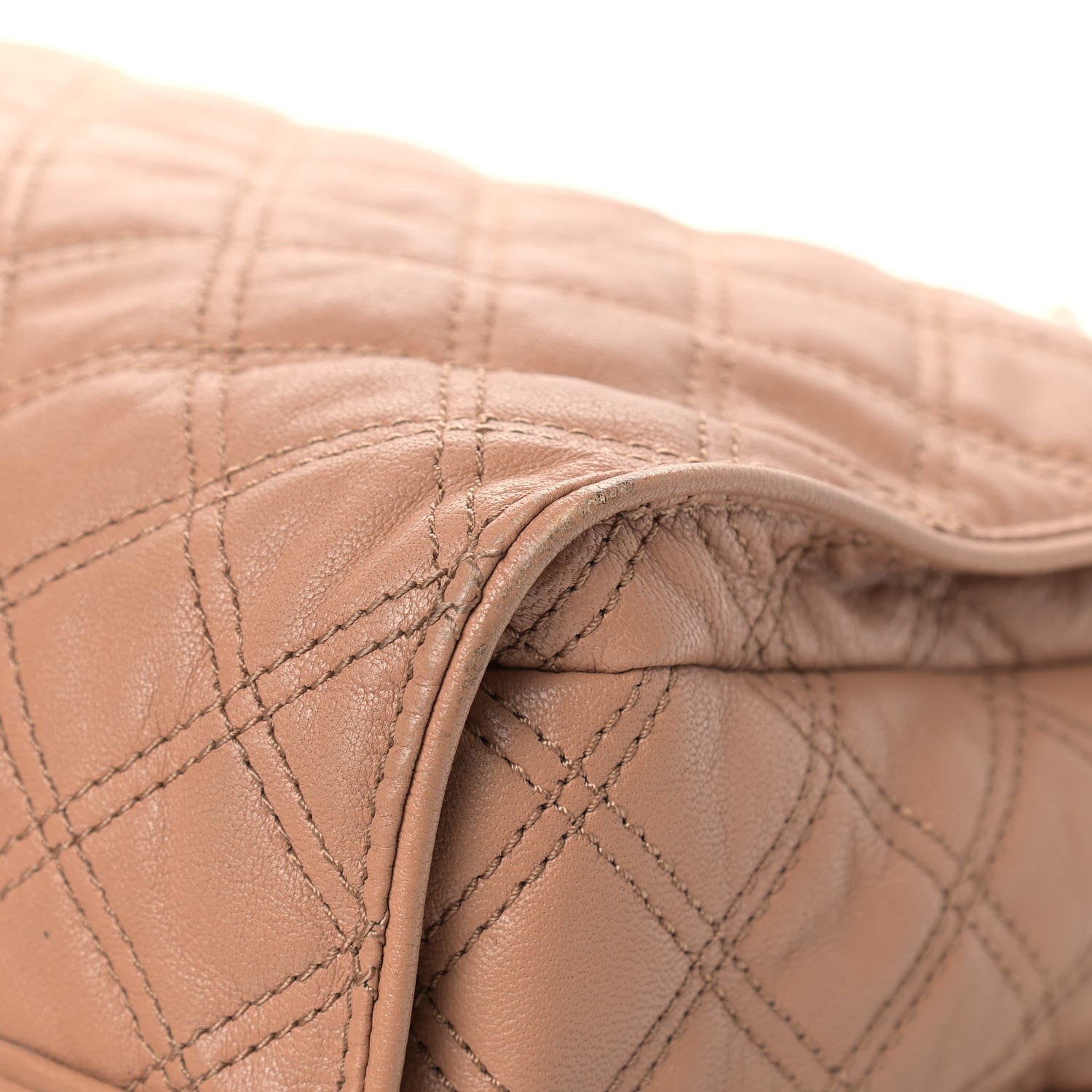 Marc Jacobs Calfskin Quilted Juliette Tote Beige 12 of 13