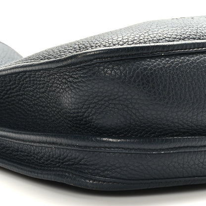 Hermes Taurillon Clemence Amazone Evelyne III PM Bleu Obscur Ultraviolet 8 of 9
