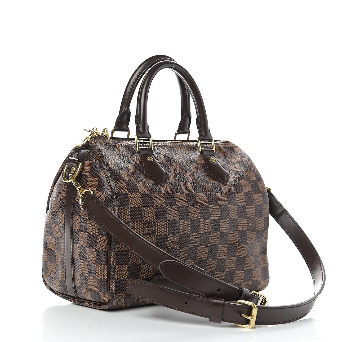 Damier Ebene Speedy Bandouliere 25