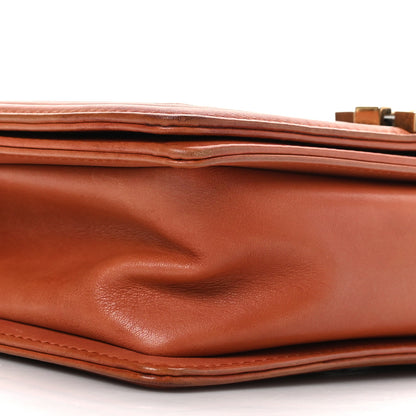 Chanel Calfskin Medium Boy Flap Brown 8 of 9