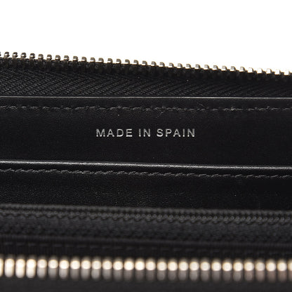 Chanel Caviar Quilted Large Gusset Zip Around Wallet Black 7 of 8