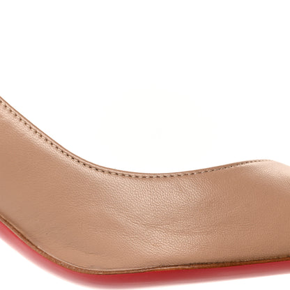 Christian Louboutin Nappa Clare 80 Pumps 38 Nude 8 of 9