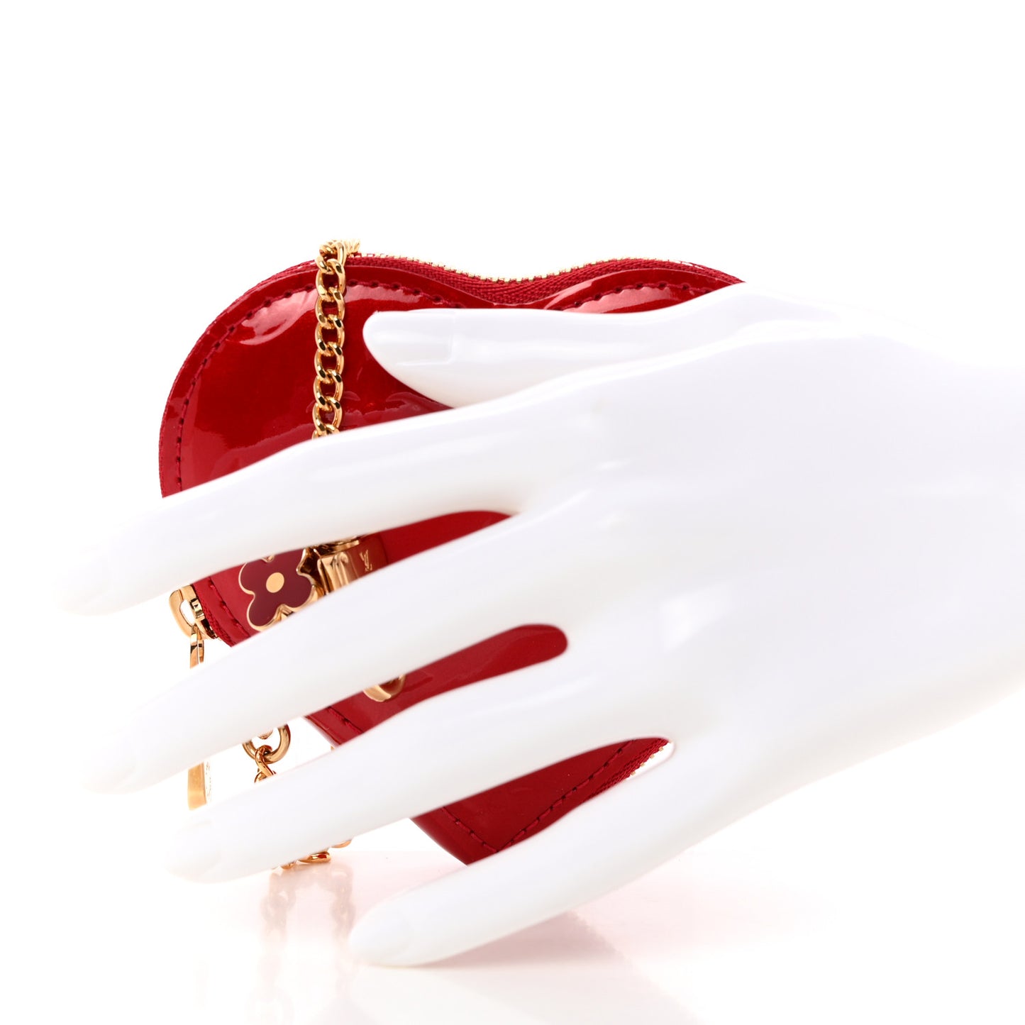 Vernis Coeur Heart Coin Purse Pomme D'Amour