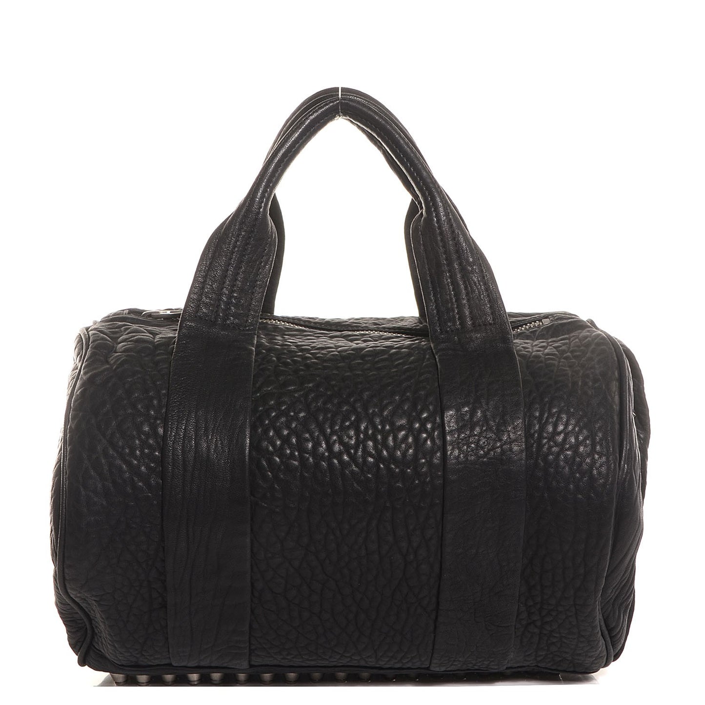 Pebbled Lambskin Rocco Black