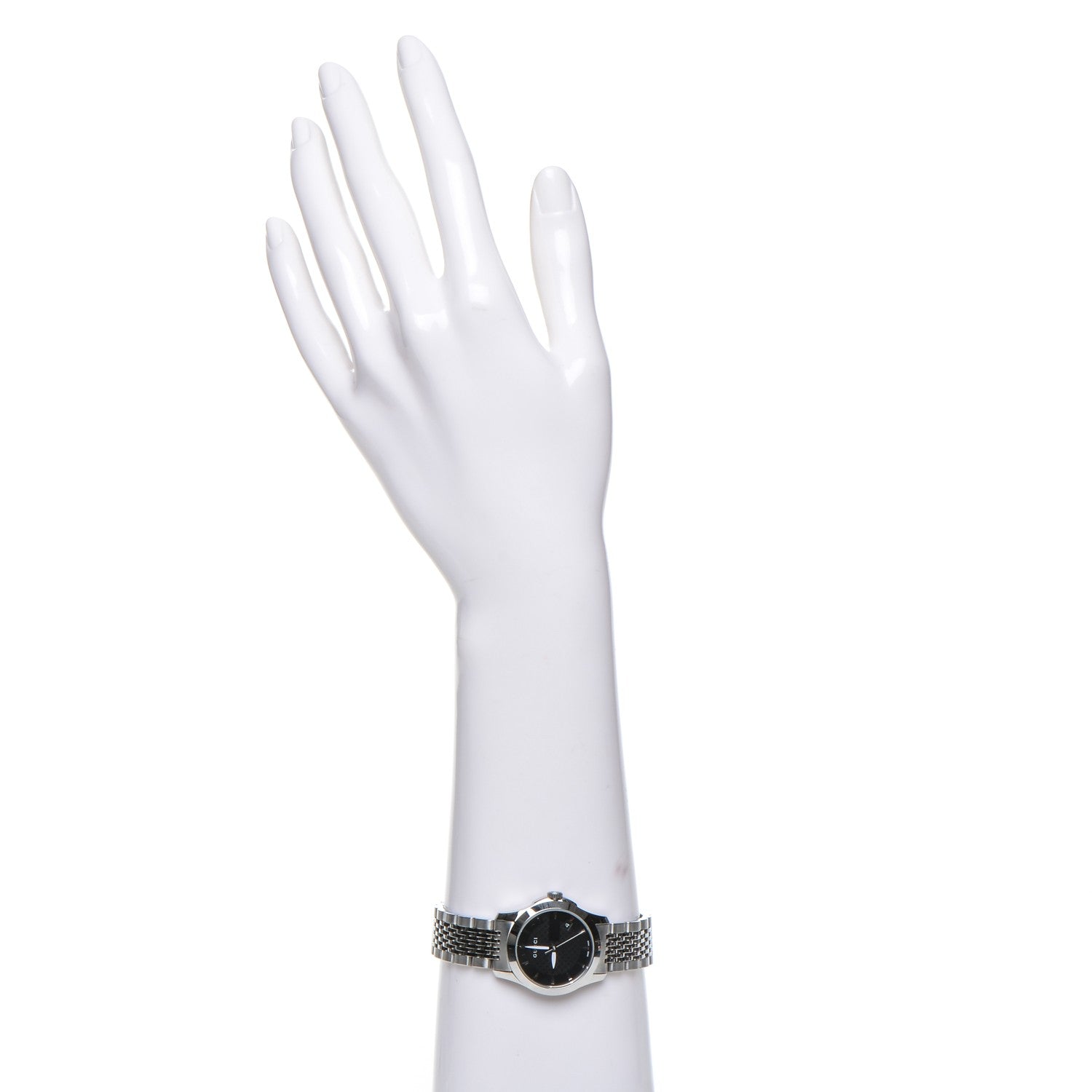 Gucci Stainless Steel 27mm G-Timeless Quartz Watch Black 2 of 8