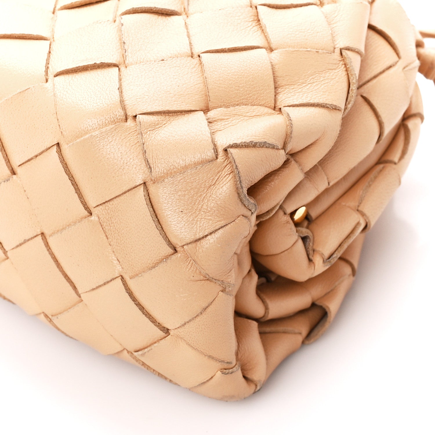 Bottega Veneta Nappa Intrecciato The Mini Pouch Almond 12 of 13
