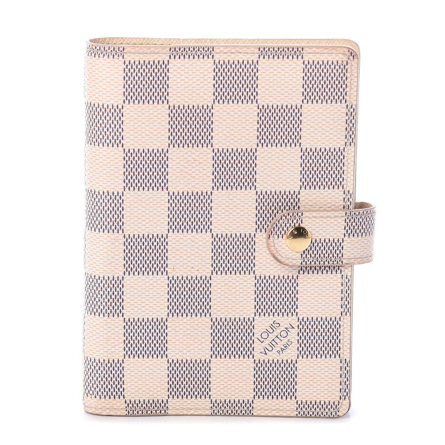 Damier Azur Small Ring Agenda Cover
