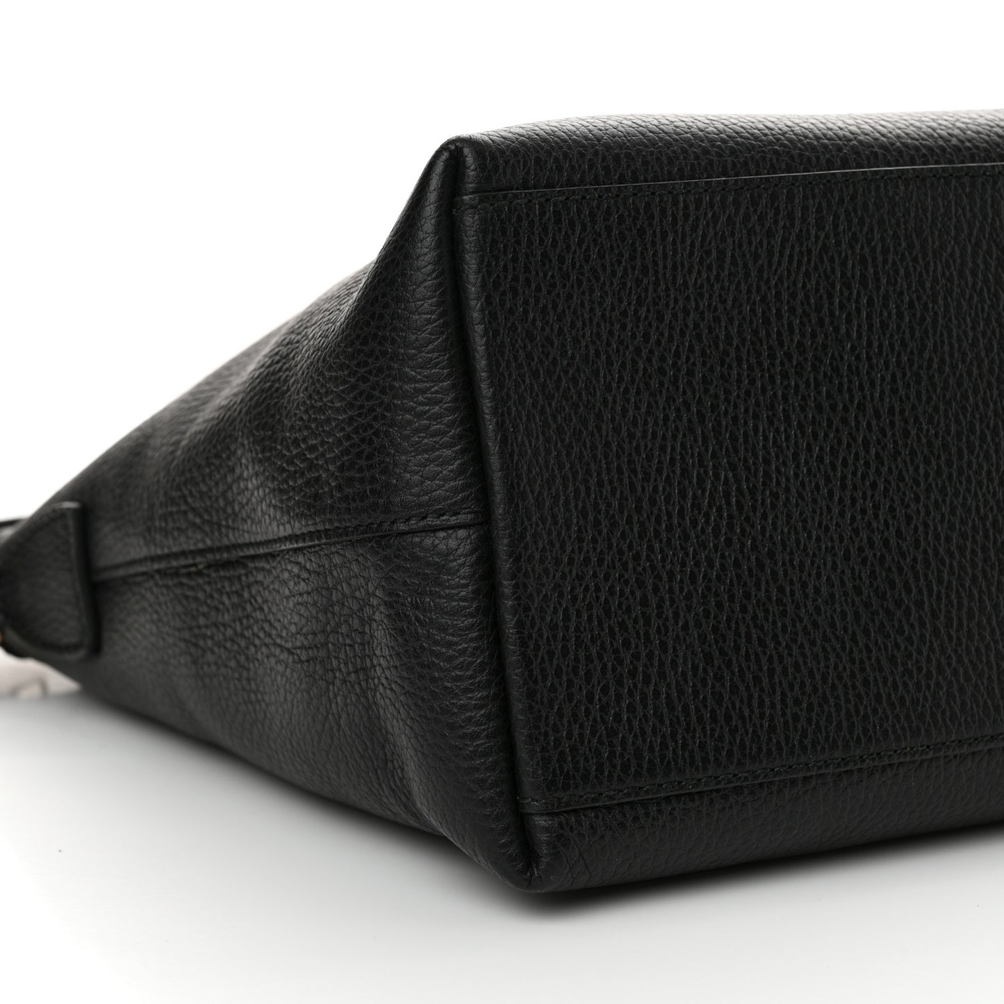 Dollar Calfskin GG Charm Satchel Black