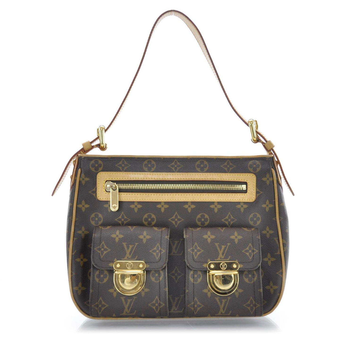 Monogram Hudson GM w Short Strap