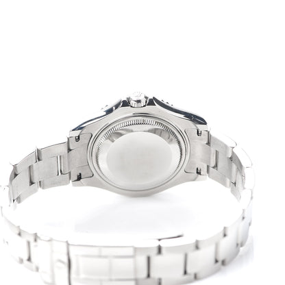 Rolex Stainless Steel Platinum 35mm Yacht-Master Watch Silver 168622 4 of 6