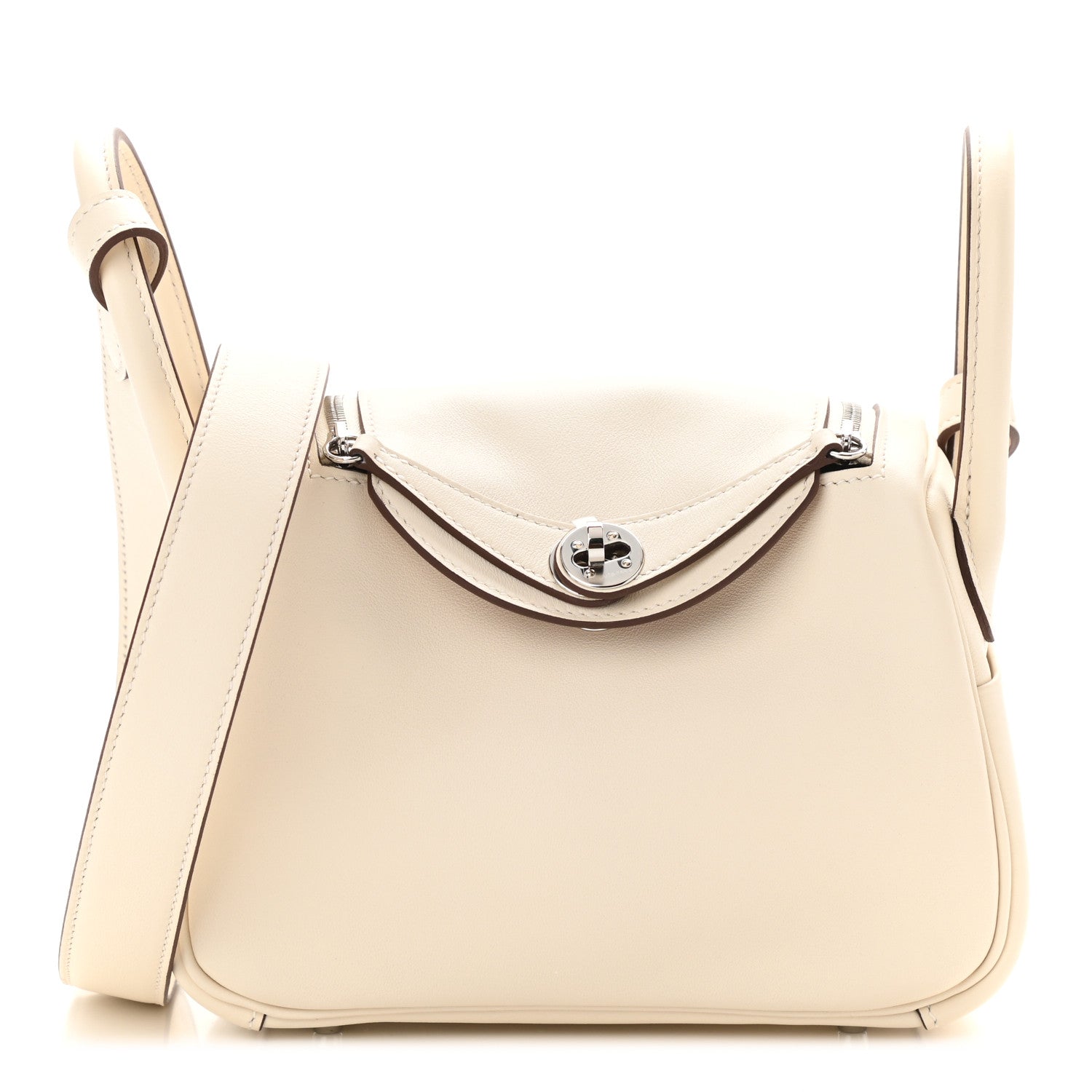Hermes Swift Verso Mini Lindy 20 Nata Sesame 1 of 8